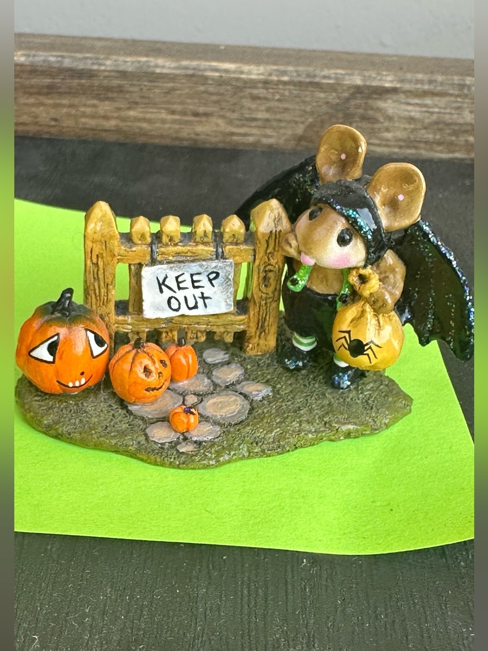 Wee Forest Folk M345 Retired Little Halloween